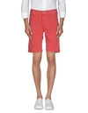 JACOB COHЁN JACOB COHЁN MAN SHORTS & BERMUDA SHORTS RED SIZE 29 COTTON, ELASTANE