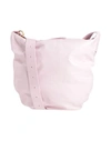 Jil Sander Woman Cross-body Bag Pink Size - Soft Leather