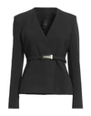 Pinko Woman Blazer Black Size 0 Polyester, Elastane