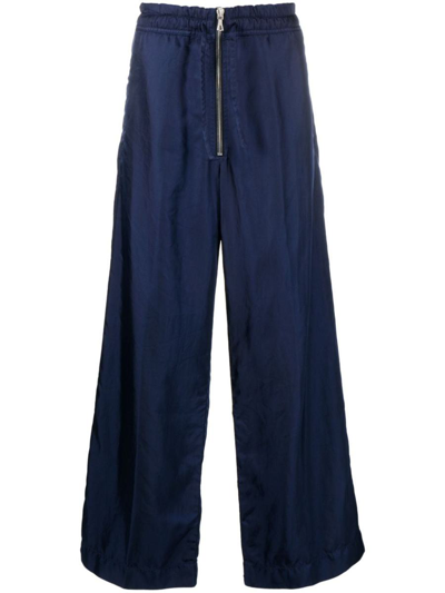 Dries Van Noten Primo Gd Trousers In Blue
