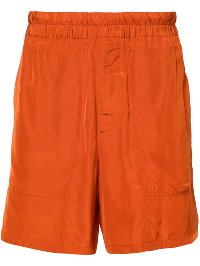 Dries Van Noten Pooles Short In Orange