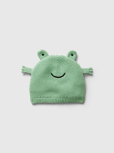 Gap Kids' Baby Animal Beanie In Meadow Green