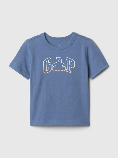 Gap Baby Mix And Match Logo T-shirt In Bainbridge Blue