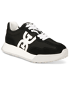 Sam Edelman Langley Lace Up Sneaker In Black Suede