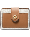 MICHAEL KORS MICHAEL MICHAEL KORS CHARM SMALL TAB COMPACT POCKET WALLET