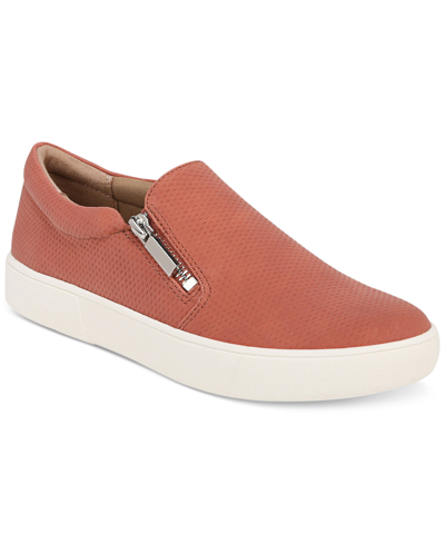 Style & Co Women's Moira Zip Sneakers, Created For Macy's In Clay Textured