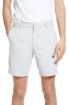 Peter Millar Surge Performance Short In Light Grey