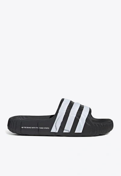 Adidas Originals Adilette 22 Slides In Black