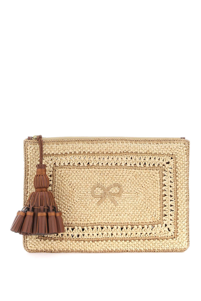 Anya Hindmarch Clutch In Natural