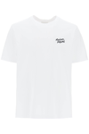 MAISON KITSUNÉ T-SHIRT WITH LOGO LETTERING