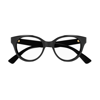 Gucci Gg1590o Linea Lettering 004 Glasses In Nero