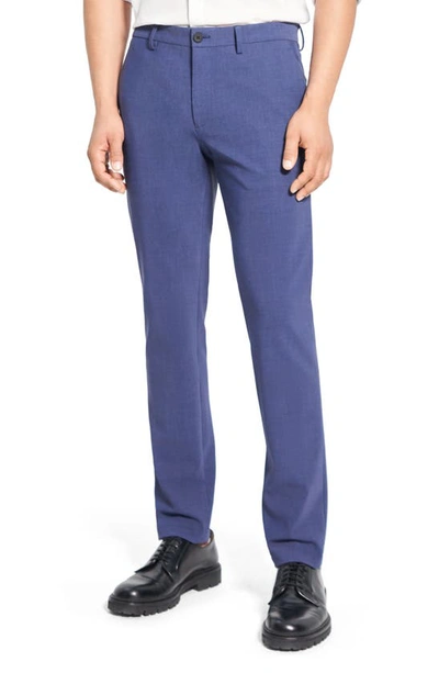 Theory Men's Zaine Trousers In Precision Ponte In Dsty Bl M