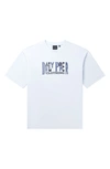 DAILY PAPER EMBROIDERED COTTON GRAPHIC T-SHIRT