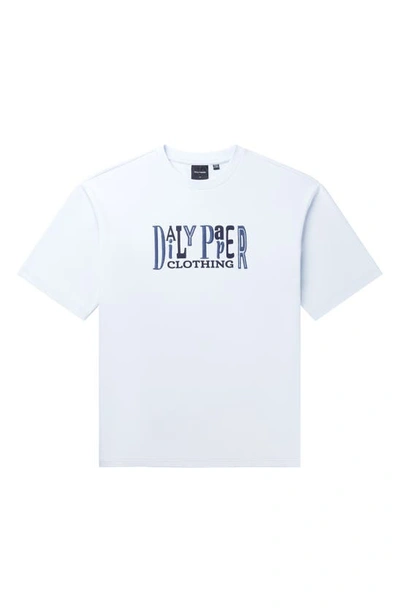 Daily Paper United Type Cotton T-shirt In Blue