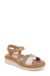 Vionic Mar Sandal In Camel/ Gold