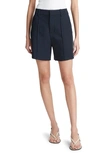 Vince Soft Suiting Shorts In Coastal