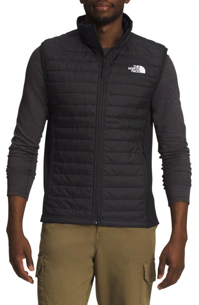 The North Face Canyonlands Hybrid Vest In Tnf Black