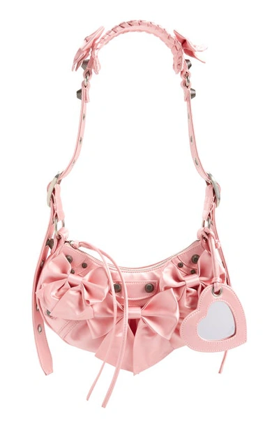 Balenciaga Extra-small Le Cagole Shoulder Bag In Pink