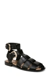 Sam Edelman Dawn Sandal In Black Leather