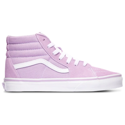 Vans Kids' Sk8-hi Zip Sneaker In Lupine/white