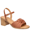 Bella Vita Ave-italy Ankle Strap Sandal In Whiskey Italian Leather