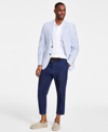 NAUTICA MEN'S MODERN-FIT SEERSUCKER SPORT COATS