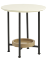 Madison Park Beaumont End Table In White