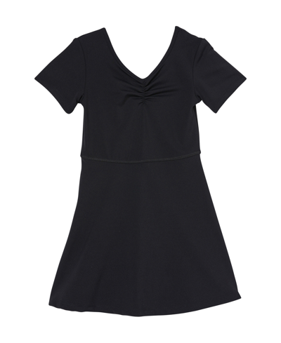 Cotton On Babies' Toddler Girls Sadie Dance Short Sleeve Dress In Black