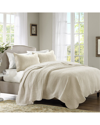 MADISON PARK MADISON PARK TUSCANY REVERSIBLE SCALLOPED EDGE QUILT SET