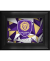 Fanatics Authentic Orlando City Sc Framed 5" X 7" Team Logo Collage In Multi