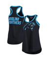G-iii 4her By Carl Banks Black Carolina Panthers Tater Tank Top In Black