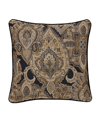 J Queen New York Amara Decorative Pillow, 20" X 20" In Indigo