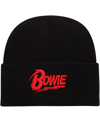 American Needle Men's  Black David Bowie Cuffed Knit Hat In Black