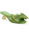 Circus Ny By Sam Edelman Natalina Kitten Heels In Dark Key Lime Satin