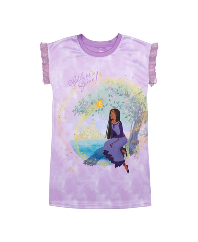 Wish Kids' Big Girls Dorm Crewneck Sleep Shirt In Assorted