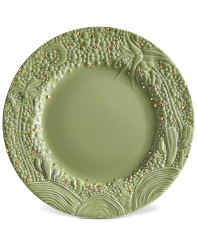 L'objet Haas Mojave Desert Matcha Gold Charger In Green