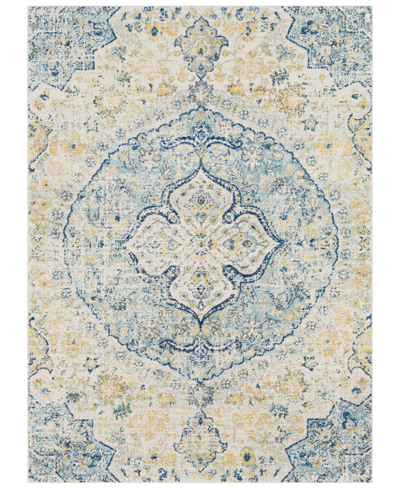 Surya Harput Hap-1047 Teal 5'3" X 7'3" Area Rug In Blue