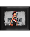 Fanatics Authentic Anfernee Simons Portland Trail Blazers Framed 5" X 7" Player Collage In Multi