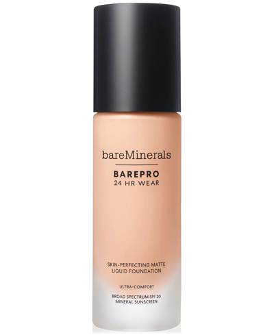 Bareminerals Barepro 24hr Wear Skin-perfecting Matte Liquid Foundation Mineral Spf 20, 1 Oz. In Fair  Cool