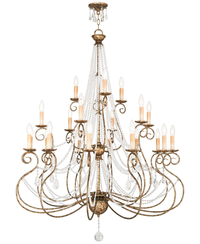 Livex Isabella 21-light Chandelier In European B