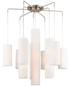 Livex Strathmore 10-light Chandelier In Brushed Nickel