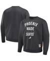 STAPLE MEN'S NBA X STAPLE ANTHRACITE PHOENIX SUNS PLUSH PULLOVER SWEATSHIRT