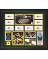 FANATICS AUTHENTIC GREEN BAY PACKERS SUPER BOWL XLV CHAMPIONS SEASON TICKET COLLAGE-LIMITED EDITION OF 1000