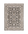 Jhb Design S Kumar Kum03 Gray And Ivory 9'10" X 12'10" Area Rug In Gray,ivory