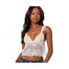 Edikted Eleanor Sheer Lace Camisole In White