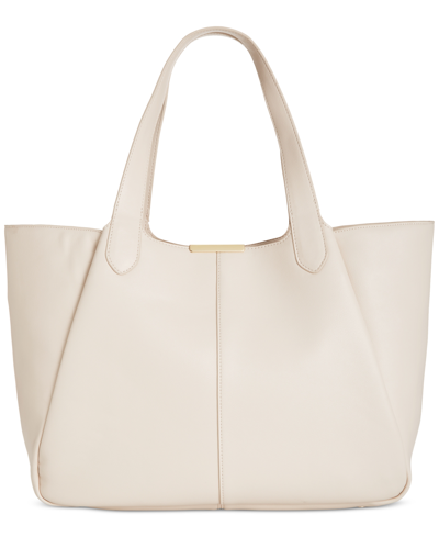 On 34th Azriell Extra-large Tote, Created For Macy's In Travertine