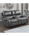 STEVE SILVER KEILY MANUAL GLIDER RECLINER LOVESEAT