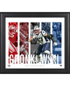 FANATICS AUTHENTIC ROB GRONKOWSKI NEW ENGLAND PATRIOTS FRAMED 15" X 17" PLAYER PANEL COLLAGE