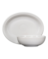 Fiesta Serve Set, Set Of 2 In White