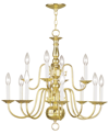 LIVEX WILLIAMSBURG CHANDELIER LIGHT